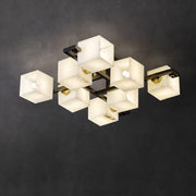 Kaelen Alabaster Ceiling Light - Aura Lighting