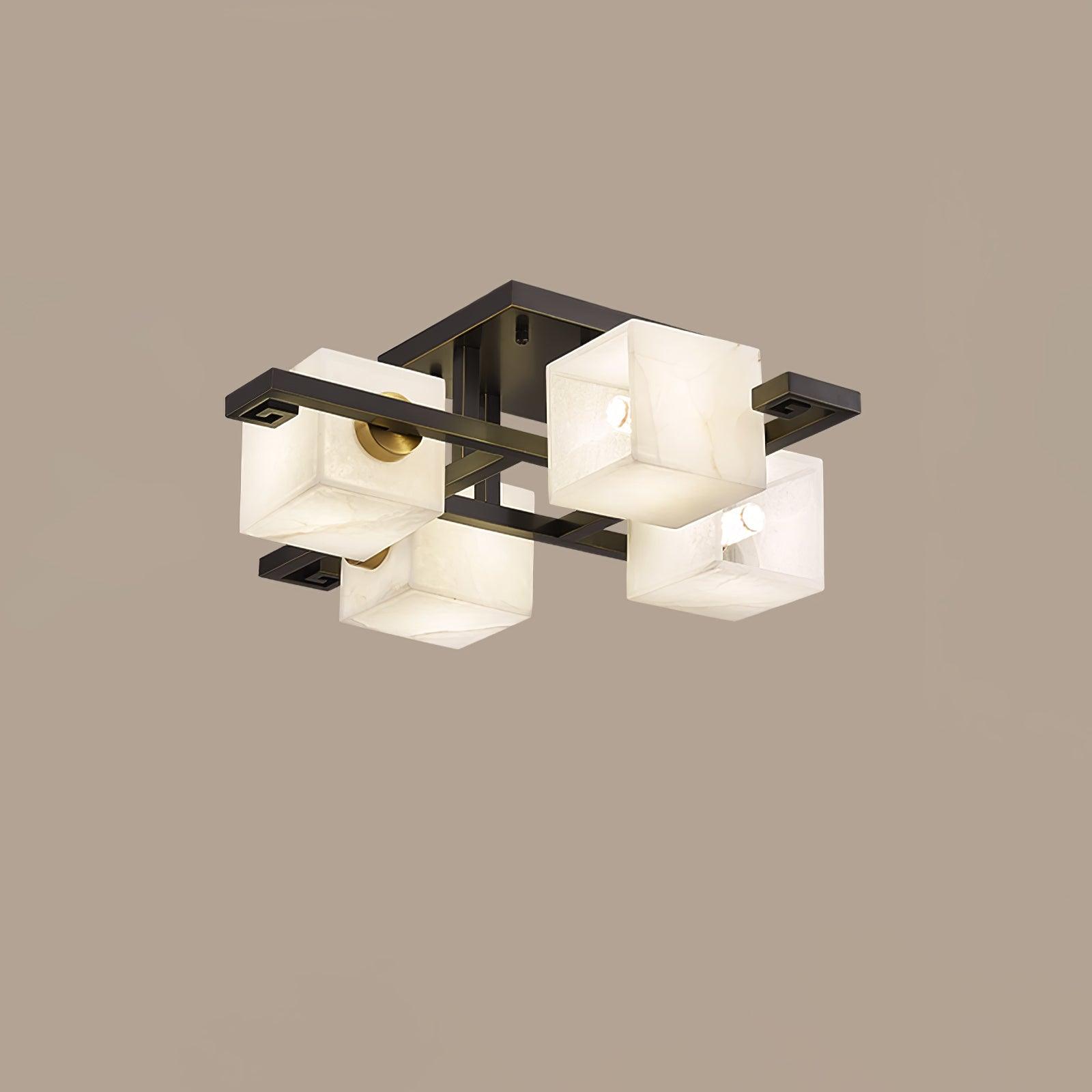 Kaelen Alabaster Ceiling Light - Aura Lighting