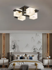 Kaelen Alabaster Ceiling Light - Aura Lighting