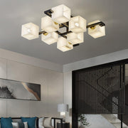 Kaelen Alabaster Ceiling Light - Aura Lighting