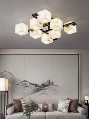 Kaelen Alabaster Ceiling Light - Aura Lighting