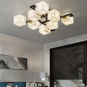 Kaelen Alabaster Ceiling Light - Aura Lighting