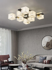 Kaelen Alabaster Ceiling Light - Aura Lighting