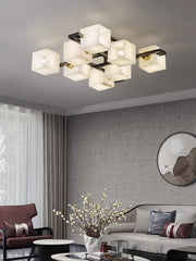 Kaelen Alabaster Ceiling Light - Aura Lighting