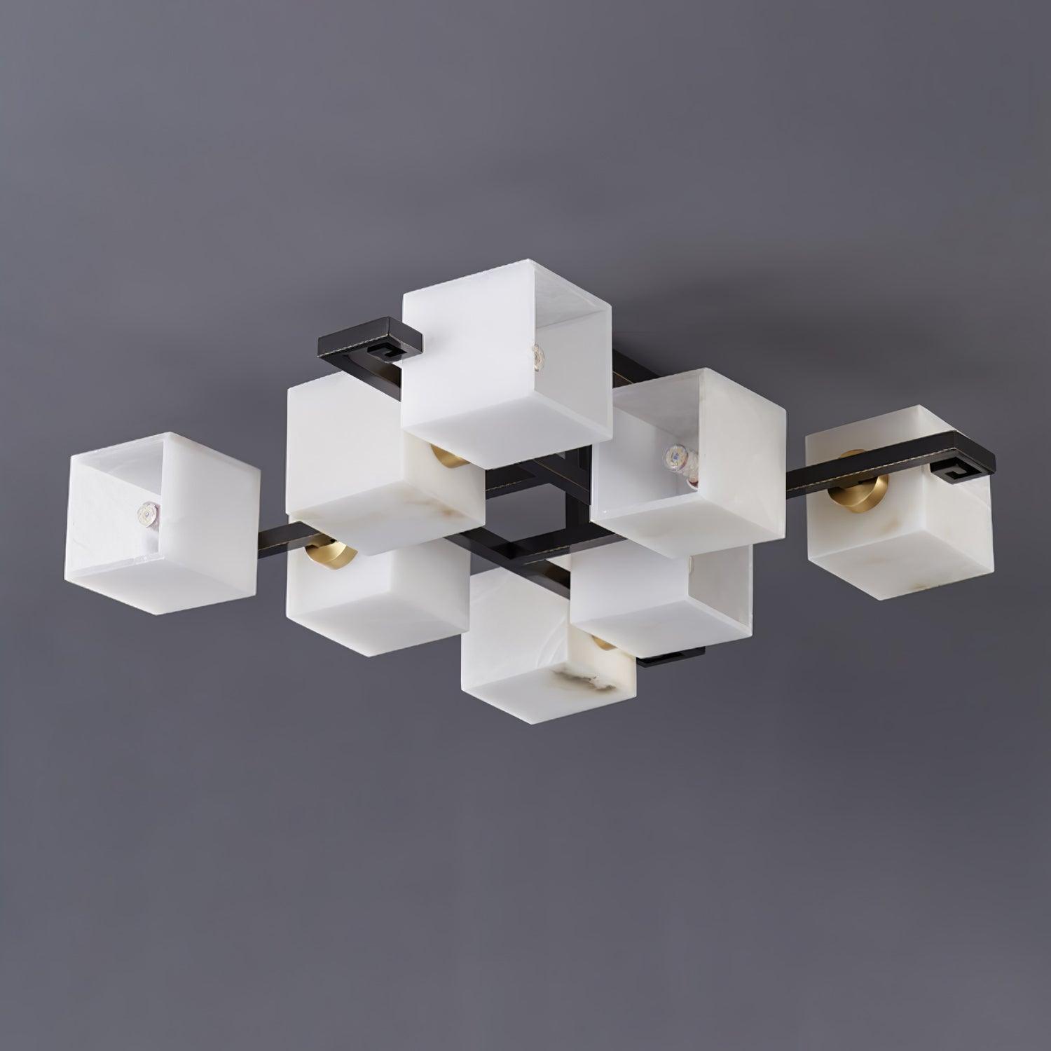 Kaelen Alabaster Ceiling Light - Aura Lighting