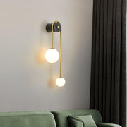 Brass Arc Wall Light - Aura Lighting