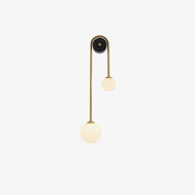 Brass Arc Wall Light - Aura Lighting