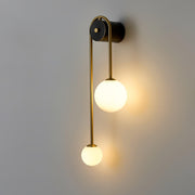 Brass Arc Wall Light - Aura Lighting