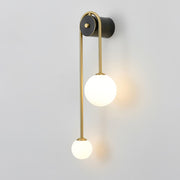Brass Arc Wall Light - Aura Lighting