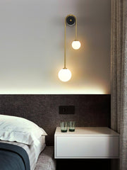 Brass Arc Wall Light - Aura Lighting