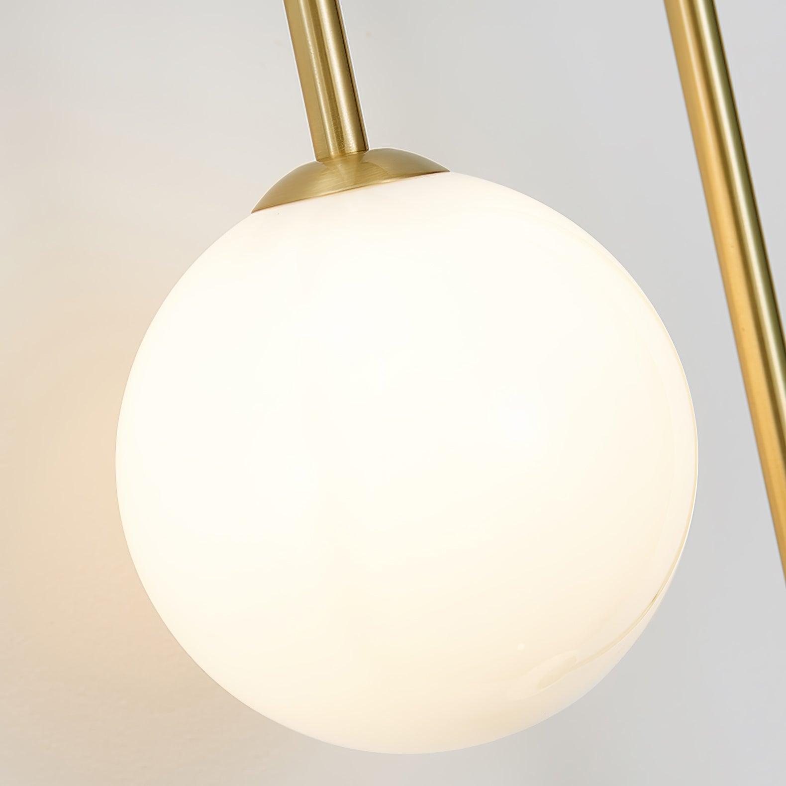 Brass Arc Wall Light - Aura Lighting