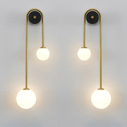 Brass Arc Wall Light - Aura Lighting