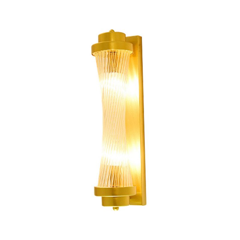 Kristy Lámpara de Pared de Cristal Dorado de Lujo para Dormitorio — imagen 6 | Aura Lighting