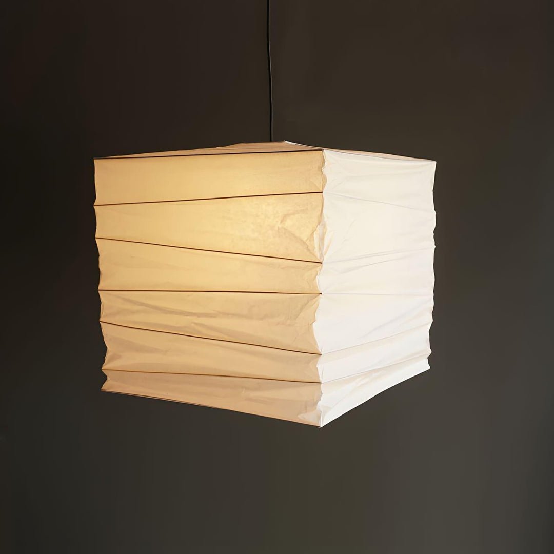 Ayla Paper Cube Pendant Lamp - Aura Lighting