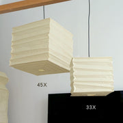Ayla Paper Cube Pendant Lamp - Aura Lighting