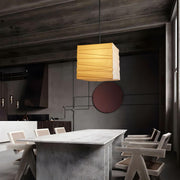 Ayla Paper Cube Pendant Lamp - Aura Lighting