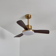 Lámpara Ventilador de Techo Xen, mostrando control de 6 velocidades