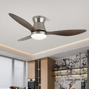 Imagen de estilo de vida de la lámpara ventilador Zerath iluminando un espacio interior
