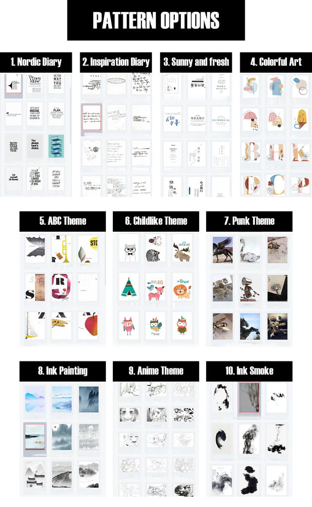 Chandelier Paper and Metal Colorful White Cards Whimsical Modern - Aura Lighting