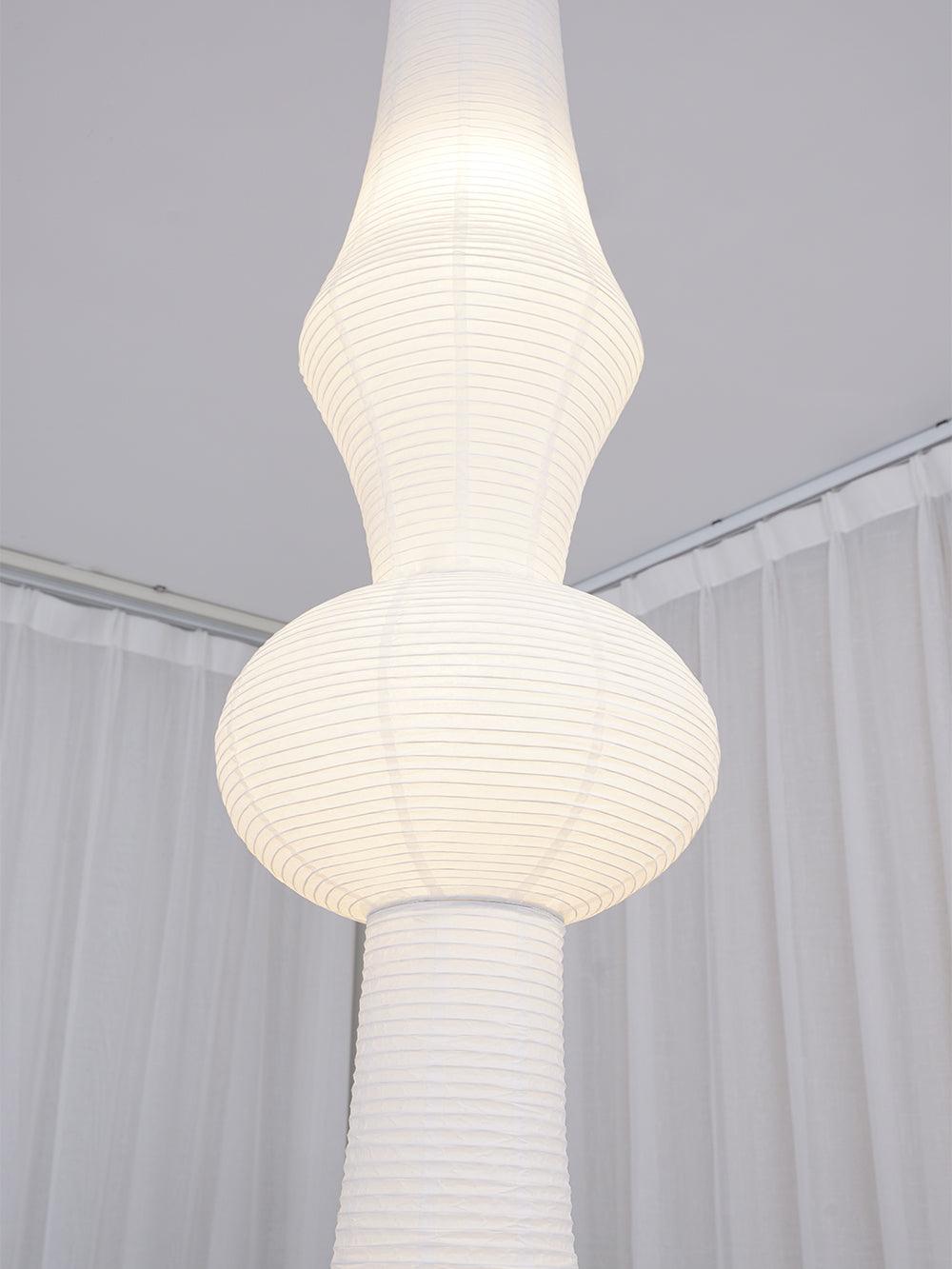 Washi Paper E Pendant Light - Aura Lighting
