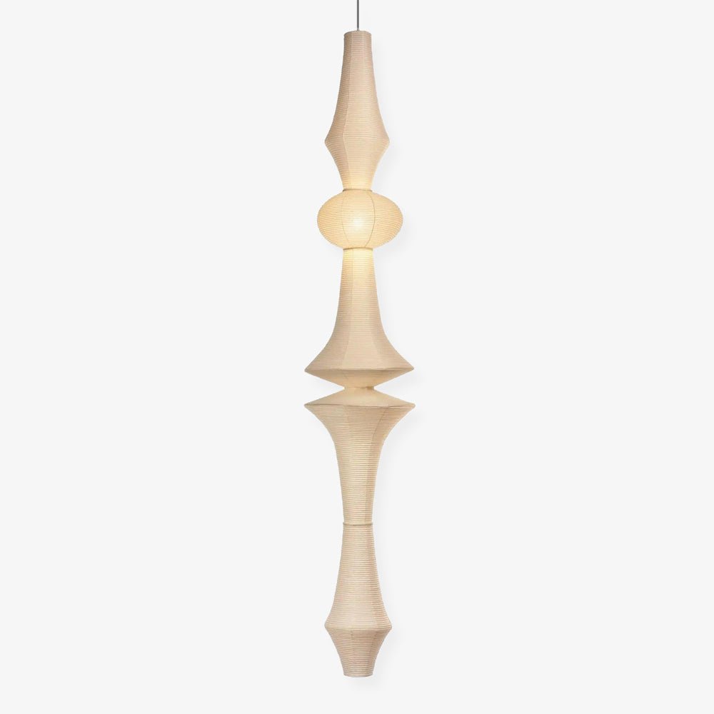 Washi Paper E Pendant Light - Aura Lighting