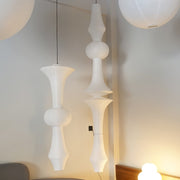 Washi Paper E Pendant Light - Aura Lighting