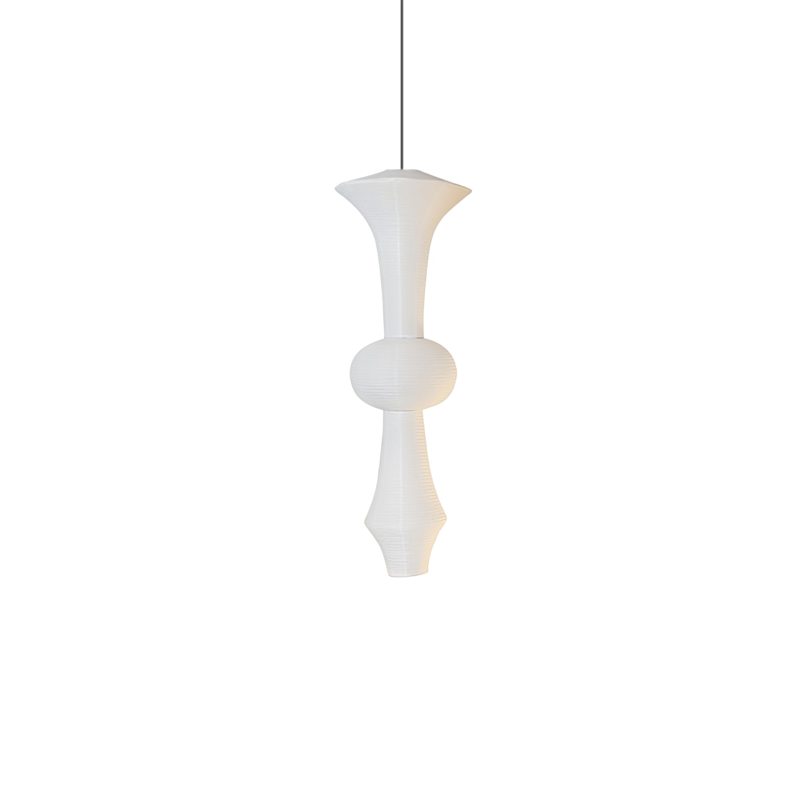 Washi Paper E Pendant Light - Aura Lighting