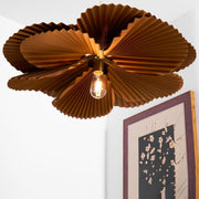 Folded Leaf Lotus Pendant Lamp - Aura Lighting