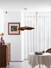 Folded Leaf Lotus Pendant Lamp - Aura Lighting