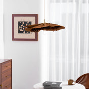 Folded Leaf Lotus Pendant Lamp - Aura Lighting