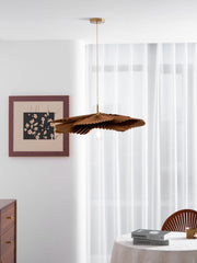 Folded Leaf Lotus Pendant Lamp - Aura Lighting