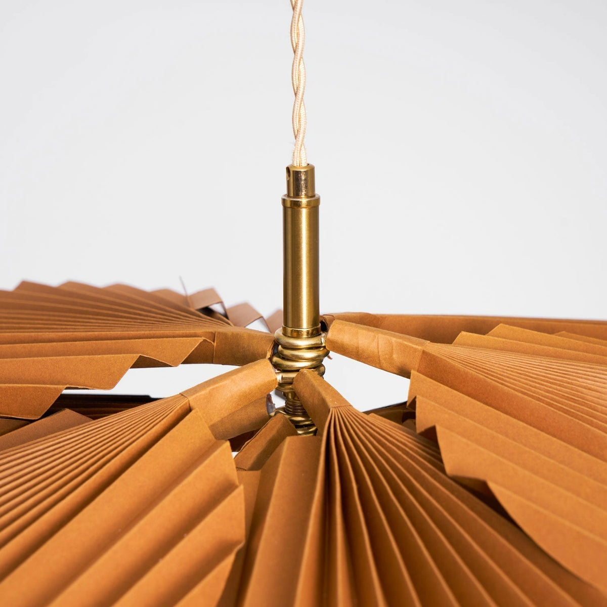 Folded Leaf Lotus Pendant Lamp - Aura Lighting