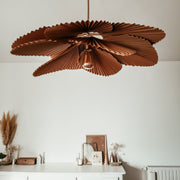 Folded Leaf Lotus Pendant Lamp - Aura Lighting
