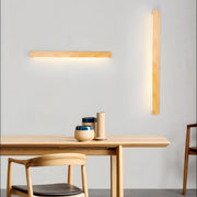 Arlo Linear Wood Wall Light - Aura Lighting