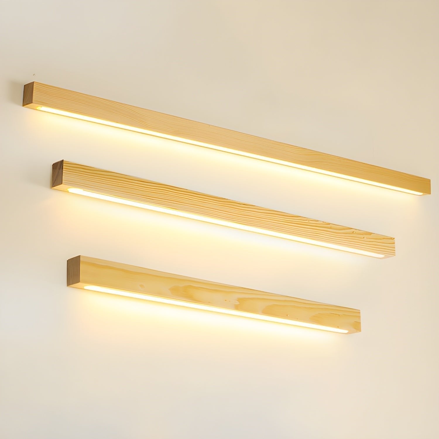 Arlo Linear Wood Wall Light - Aura Lighting