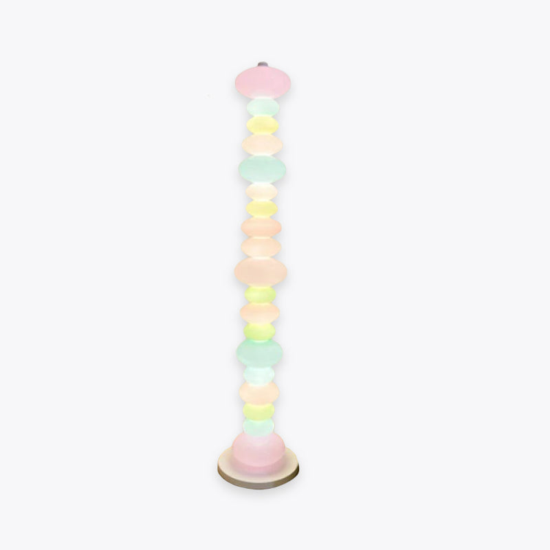 Macaron Moderna Geométrica Metal/Vidrio Lámpara de Mesa/Pie — imagen 1 | Aura Lighting