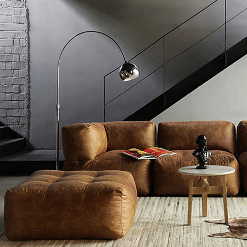 Mira Moderno Geométrico Metal LED Lámpara de Pie Amarillo/Negro/Azul — imagen 14 | Aura Lighting