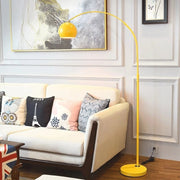 Mira Moderno Geométrico Metal LED Lámpara de Pie Amarillo/Negro/Azul — imagen 6 | Aura Lighting