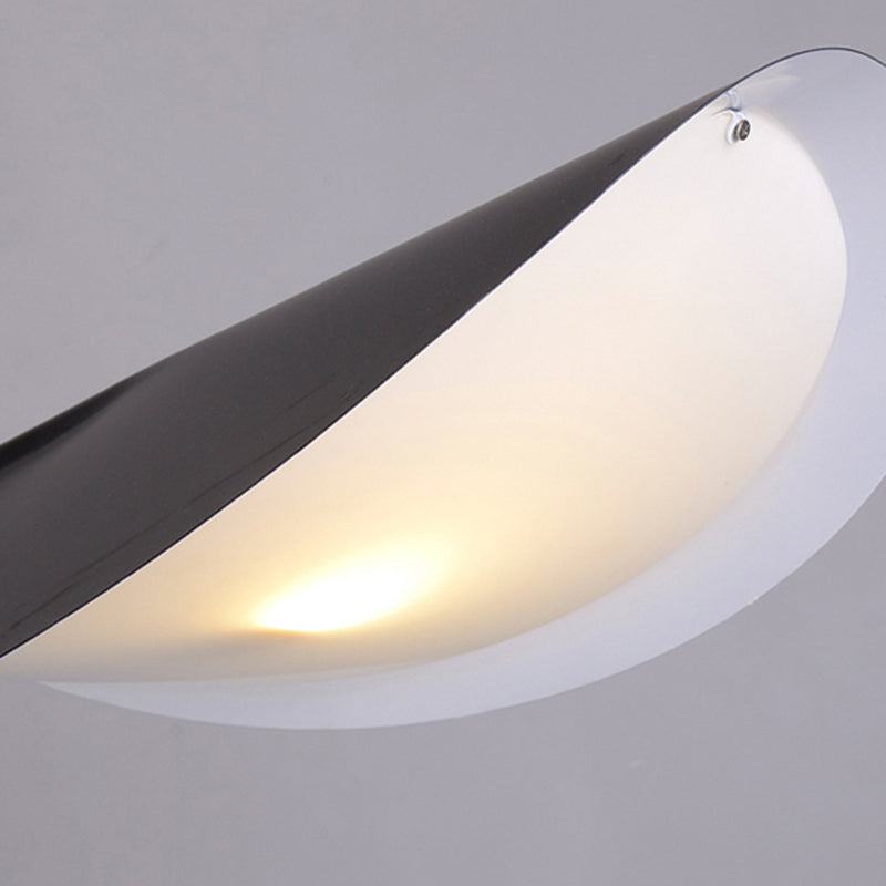 Mira Moderna Geométrica Metal LED Lámpara de Pie Negra — imagen 5 | Aura Lighting