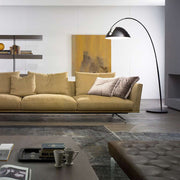 Mira Moderna Minimalista Metal Lámpara de Pie Negra — imagen 11 | Aura Lighting