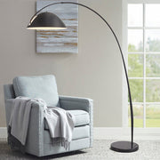 Mira Moderna Minimalista Metal Lámpara de Pie Negra — imagen 13 | Aura Lighting