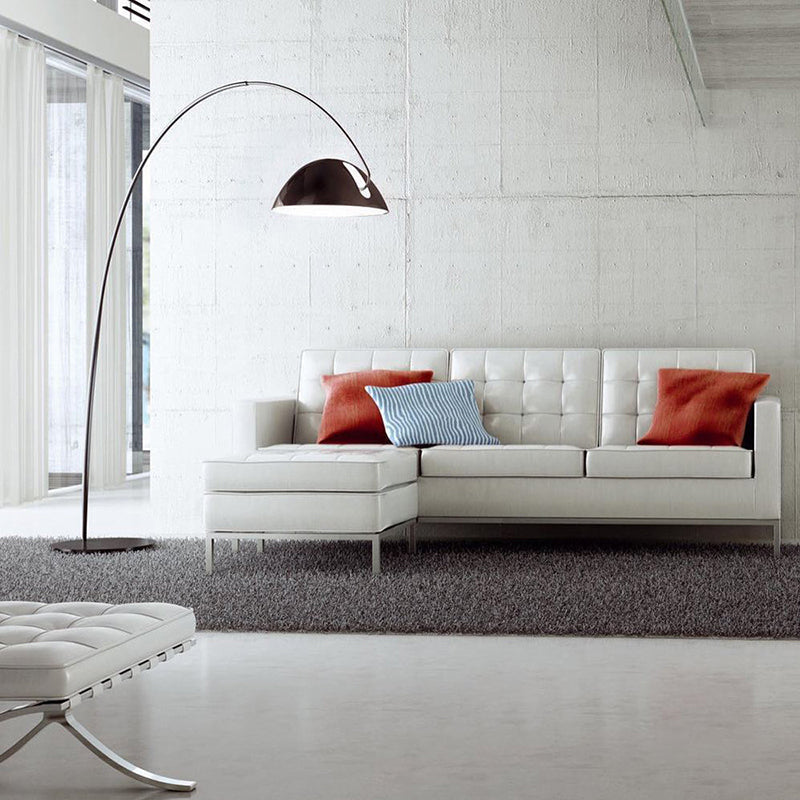 Mira Moderna Minimalista Metal Lámpara de Pie Negra — imagen 9 | Aura Lighting