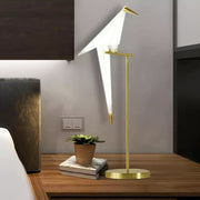 Mira Moderna Geométrico Metal/Acrílico LED Lámpara de Pie Blanca — imagen 9 | Aura Lighting