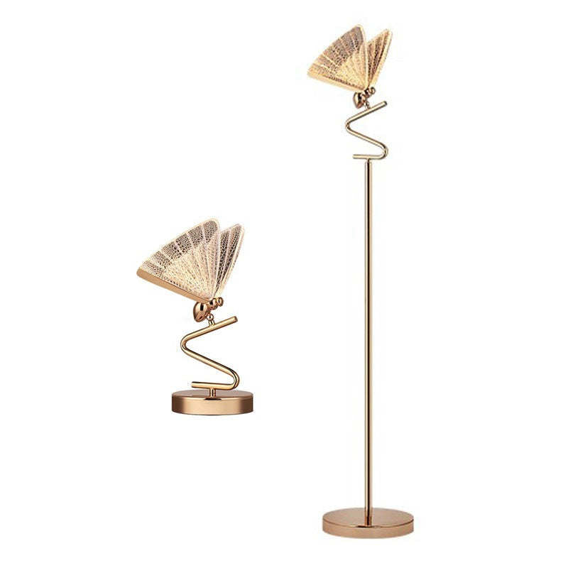Mira Moderna Geométrica Metal/Acrílico LED Lámparas de Pie/Mesa — imagen 11 | Aura Lighting