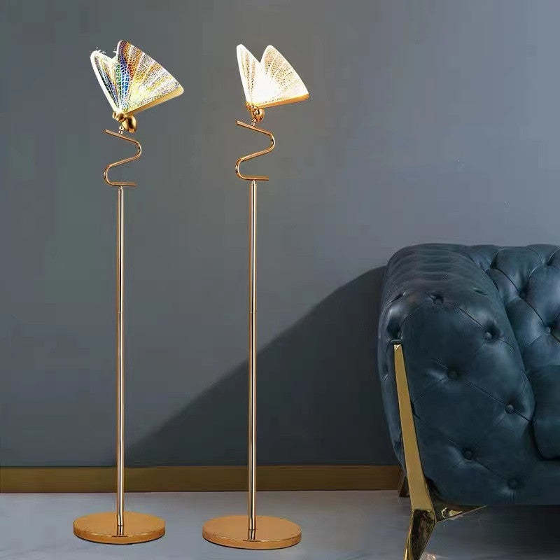 Mira Moderna Geométrica Metal/Acrílico LED Lámparas de Pie/Mesa — imagen 6 | Aura Lighting