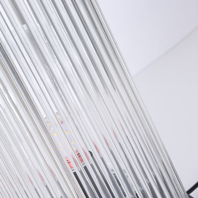 Mira Moderno Geométrico Metal/Vidrio Lámpara de Pie Exterior Negro — imagen 19 | Aura Lighting