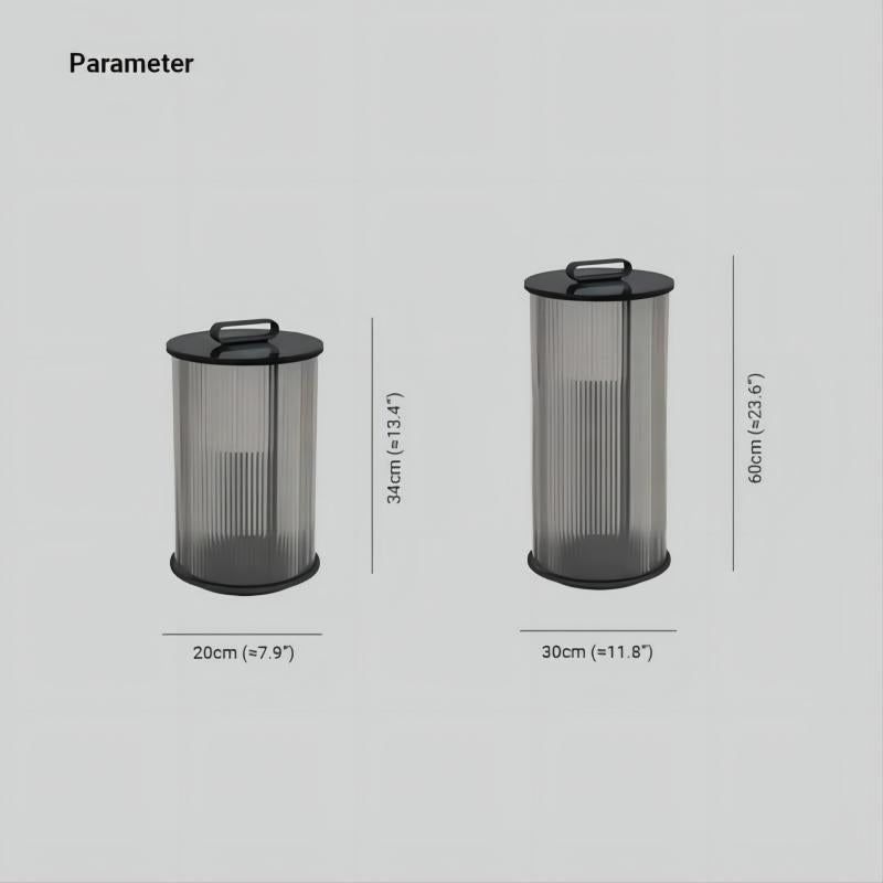 Mira Moderno Geométrico Metal/Vidrio Lámpara de Pie Exterior Negro — imagen 4 | Aura Lighting