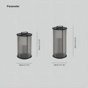 Mira Moderno Geométrico Metal/Vidrio Lámpara de Pie Exterior Negro — imagen 4 | Aura Lighting