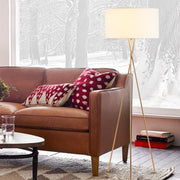 Mira Trípode Moderna Simple Metal Lámpara de Pie/Mesa Blanca — imagen 2 | Aura Lighting