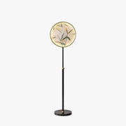 Mira Zen Artistic Circle Metal/Vidrio Lámpara de Pie — imagen 1 | Aura Lighting